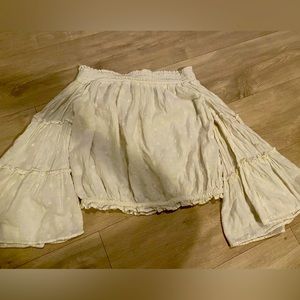 Zara woman flowy top